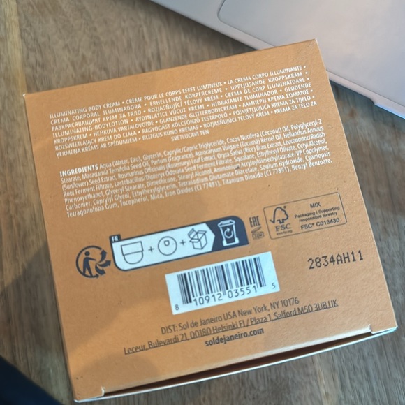 NEW IN BOX ✅ Sol de Janeiro Cheirosa 71 Body Cream - Picture 4 of 4
